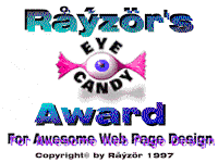 Rzr Eye Candy Award